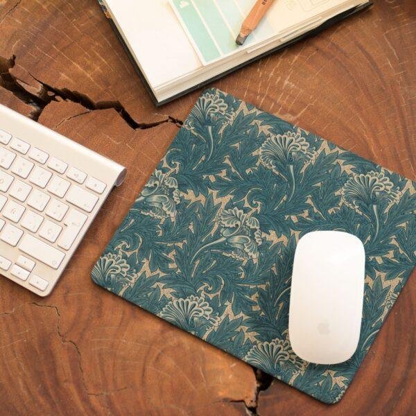 il_fullxfull.6131069940_rvxi.jpg William Morris Mouse Pad - Tulip, Desk Organization, Non-Slip Rubber Base