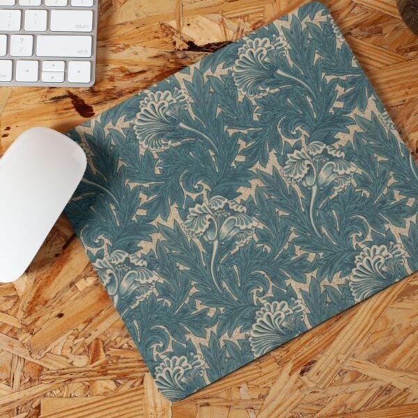 il_fullxfull.6131069942_asuz.jpg William Morris Mouse Pad - Tulip, Desk Organization, Non-Slip Rubber Base