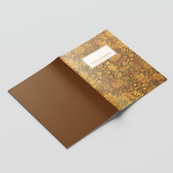 William Morris Floral Pocket Notebook | Arts & Crafts Sketchbook