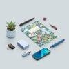 William Morris Golden Lily Pocket Notebook | Arts & Crafts Floral Sketchbook