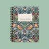William Morris Strawberry Thief Notebook | Vintage Arts & Crafts A5 Journal