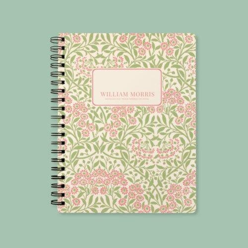 William Morris Michaelmas Daisy Notebook | Floral Arts & Crafts Journal