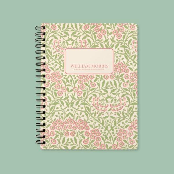 William Morris Michaelmas Daisy Notebook | Floral Arts & Crafts Journal