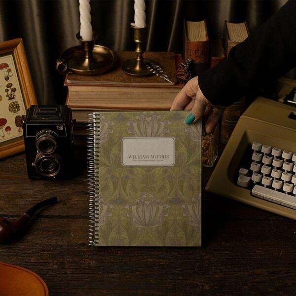 William Morris Helena Notebook | Vintage Floral A5 Journal