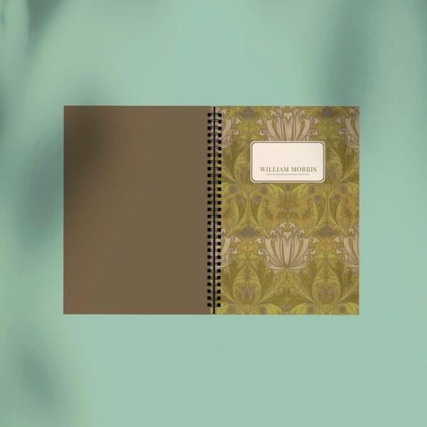William Morris Helena Notebook | Vintage Floral A5 Journal