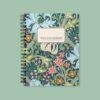 William Morris Golden Lily Notebook | A5 Arts & Crafts Coil Journal
