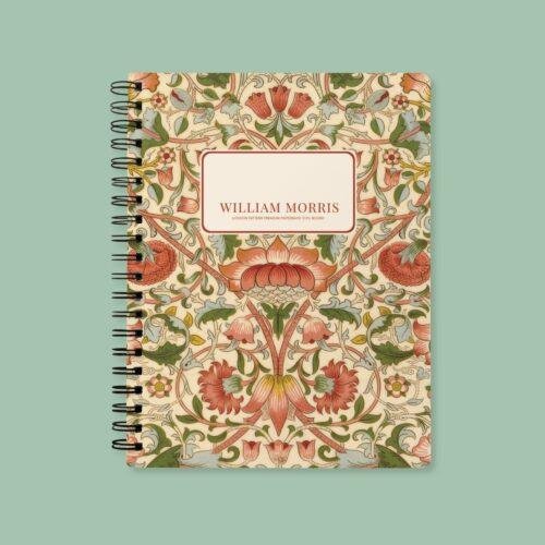 William Morris Loddon Notebook | Arts & Crafts Floral Journal
