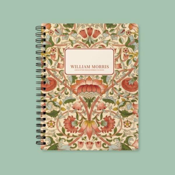 William Morris Loddon Notebook | Arts & Crafts Floral Journal
