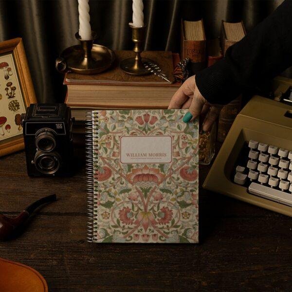 William Morris Loddon Notebook | Arts & Crafts Floral Journal