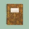 William Morris Floral Notebook | Vintage Arts & Crafts, A5 Coil Bound