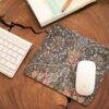 William Morris Mouse Pad – Honeysuckle Woodland Desk Accessory