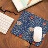 William Morris Mouse Pad - Medway, Desk Organization, Non-Slip Rubber Base