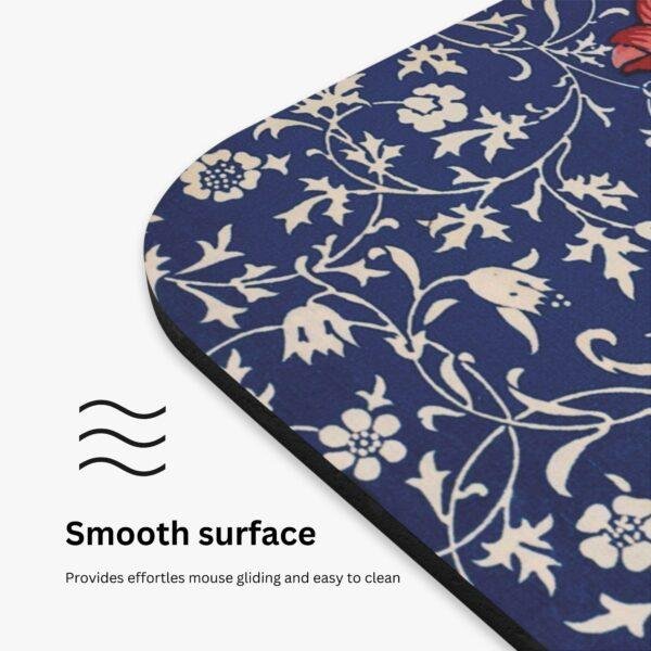 William Morris Mouse Pad - Medway, Desk Organization, Non-Slip Rubber Base
