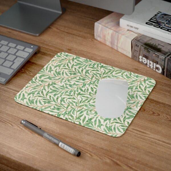 William Morris Mouse Pad - Willow Bough, Desk Organization, Non-Slip Rubber Base
