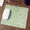 William Morris Mouse Pad - Willow Bough, Desk Organization, Non-Slip Rubber Base