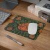 il_fullxfull.6176557157_2ldi.jpg William Morris Mouse Pad - Violet & Columbine, Desk Organization, Non-Slip Rubber Base