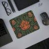 il_fullxfull.6176557163_5086.jpg William Morris Mouse Pad - Violet & Columbine, Desk Organization, Non-Slip Rubber Base
