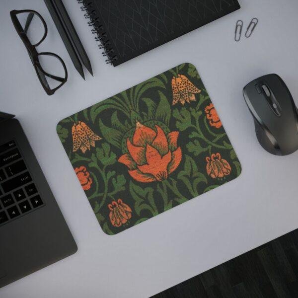 il_fullxfull.6176557163_5086.jpg William Morris Mouse Pad - Violet & Columbine, Desk Organization, Non-Slip Rubber Base