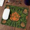 il_fullxfull.6176557209_6gn6.jpg William Morris Mouse Pad - Violet & Columbine, Desk Organization, Non-Slip Rubber Base