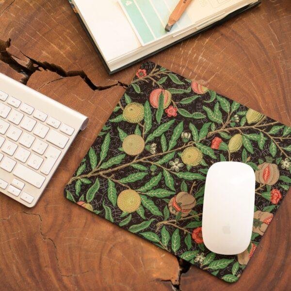 William Morris Fruit Mouse Pad – Arts & Crafts Desk Decor