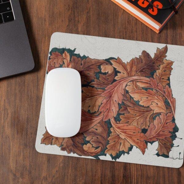 William Morris Mouse Pad - Acanthus, Desk Organization, Non-Slip Rubber Base