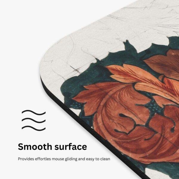 William Morris Mouse Pad - Acanthus, Desk Organization, Non-Slip Rubber Base