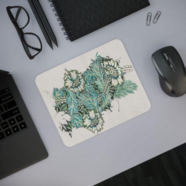 il_fullxfull.6176563113_ed2d.jpg William Morris Mouse Pad - Anemone, Desk Organization, Non-Slip Rubber Base