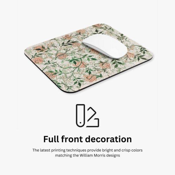 il_fullxfull.6176811355_p3q1.jpg William Morris Mouse Pad - Jasmine, Desk Organization, Non-Slip Rubber Base