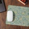William Morris Mouse Pad - Jasmine, Desk Organization, Non-Slip Rubber Base