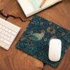 William Morris Mouse Pad - Birds, Desk Organization, Non-Slip Rubber Base