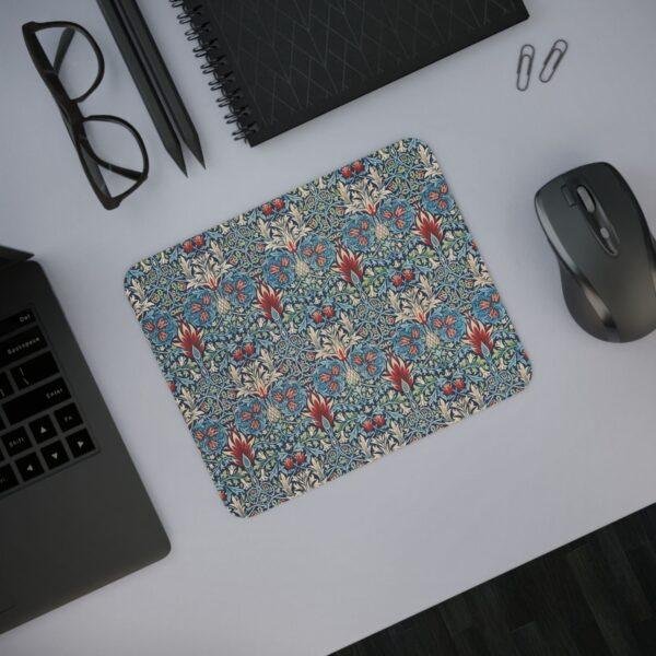 William Morris Mouse Pad - Snakeshead, Desk Organization, Non-Slip Rubber Base