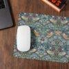 William Morris Mouse Pad - Strawberry Thief, Desk Organization, Non-Slip Rubber Base