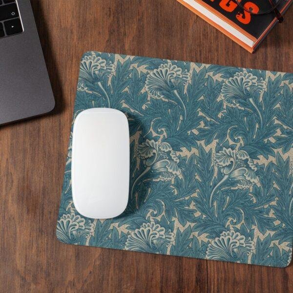 il_fullxfull.6179178881_sk8s.jpg William Morris Mouse Pad - Tulip, Desk Organization, Non-Slip Rubber Base