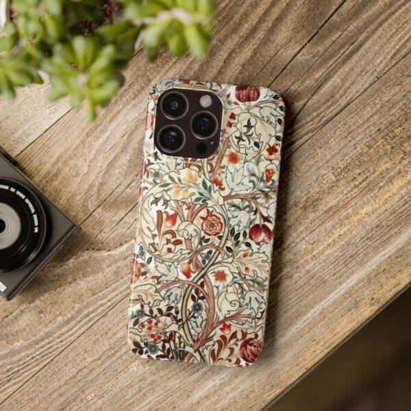 William Morris Acanthus Floral iPhone Case – Arts & Crafts Apple Cover