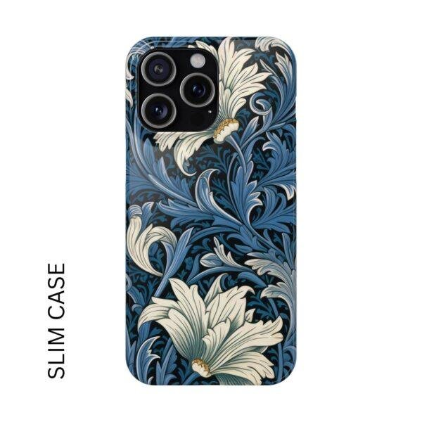 William Morris Lily Whorls iPhone Case – Arts & Crafts Floral Cover