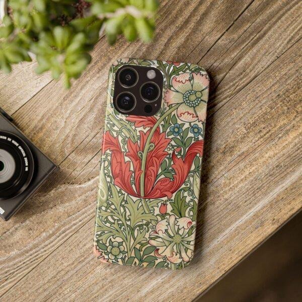 William Morris Compton Floral iPhone Case – Arts & Crafts Apple Cover