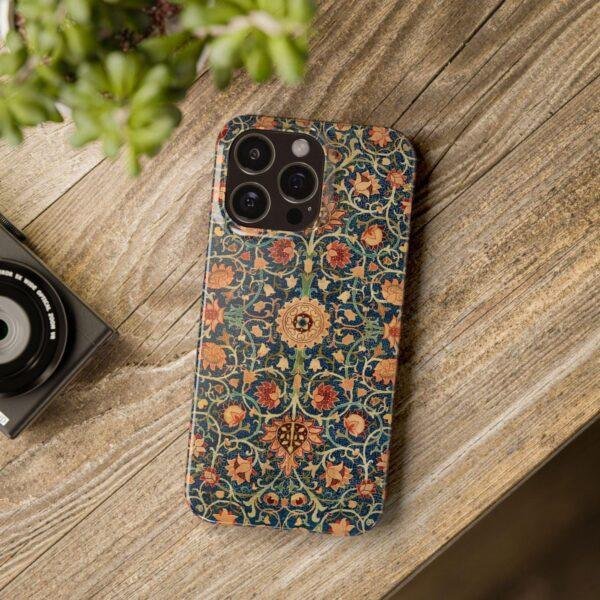 William Morris Holland Park Floral iPhone Case - Arts & Crafts Design