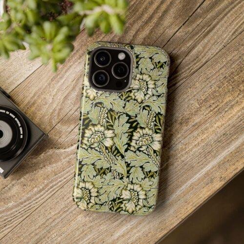 William Morris Anemone iPhone Case – Arts & Crafts Floral Cover