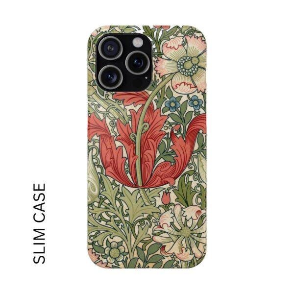 William Morris Compton Floral iPhone Case – Arts & Crafts Apple Cover