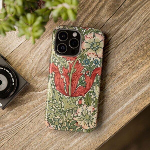 William Morris Compton Floral iPhone Case – Arts & Crafts Apple Cover