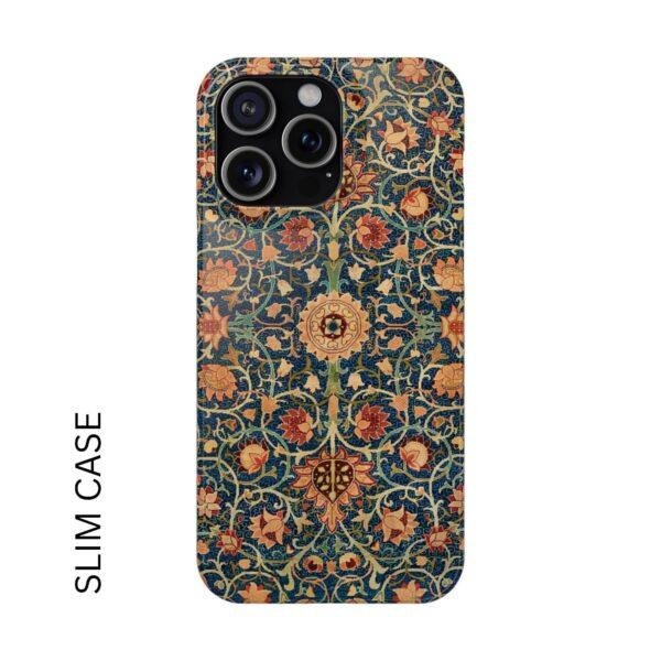 William Morris Holland Park Floral iPhone Case - Arts & Crafts Design