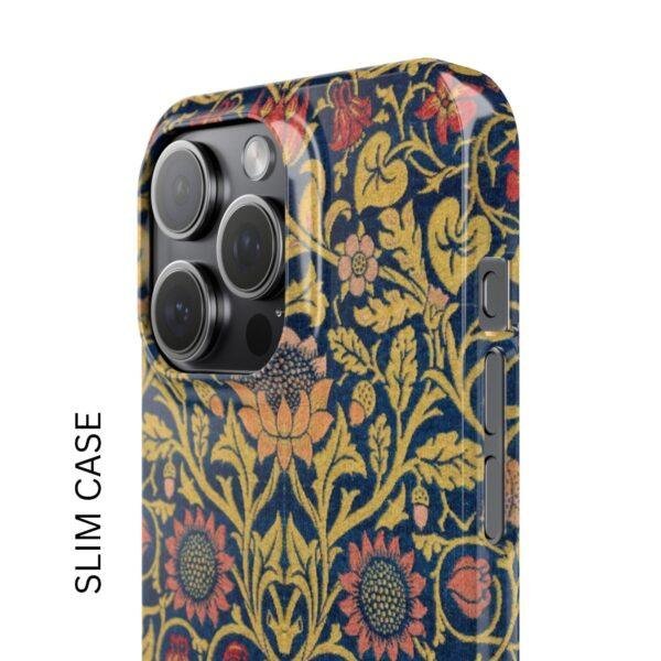 William Morris iPhone Case – Violet and Columbine Floral, Arts & Crafts