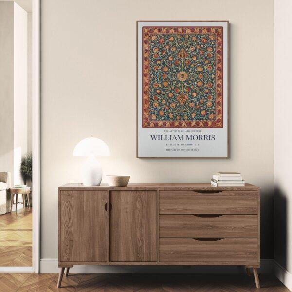 William Morris "Holland Park" Poster | Arts & Crafts Floral Print