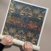 William Morris Peacock and Dragon Poster | Arts and Crafts Botanical Print