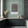 William Morris Peacock and Dragon Poster | Arts and Crafts Botanical Print
