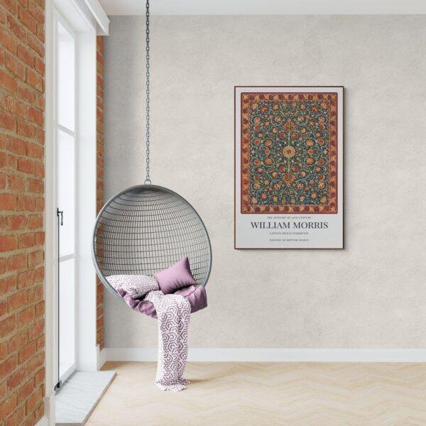 William Morris "Holland Park" Poster | Arts & Crafts Floral Print