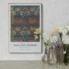 William Morris Peacock and Dragon Poster | Arts and Crafts Botanical Print