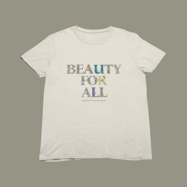 William Morris Botanical T-Shirt, Beauty for All Graphic Tee