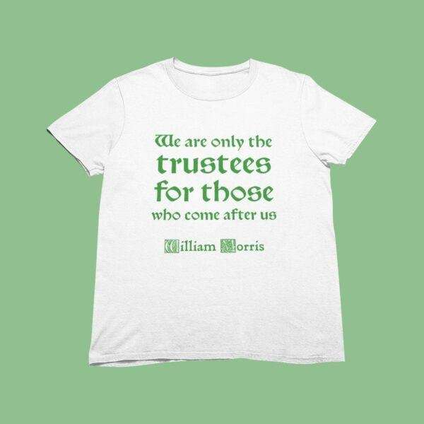 William Morris Quote T-Shirt | Floral Art, Vintage Soft Tee