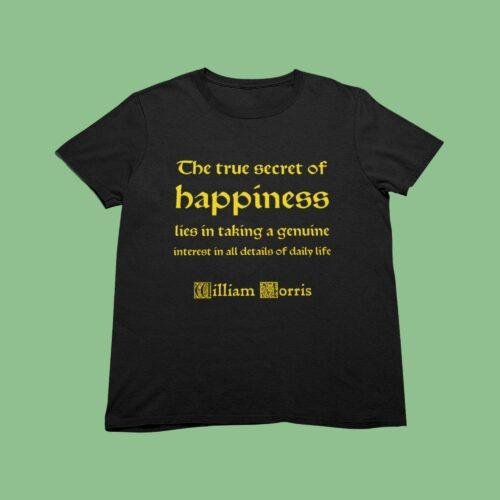 William Morris Quote T-Shirt | Floral Art, Soft Vintage Tee